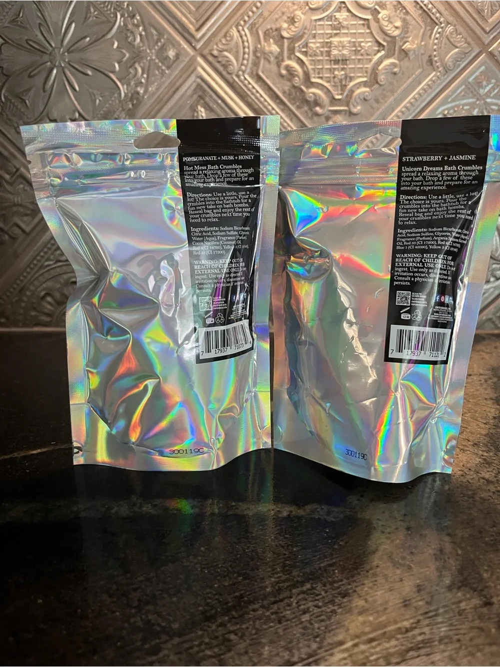 Soothing Bath Crumbles - Hot Mess Express and Unicorn Among Us